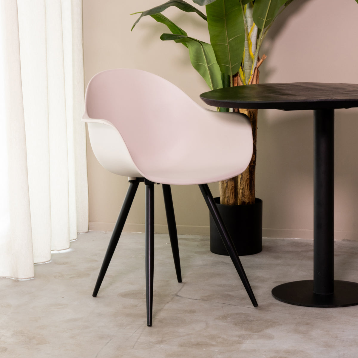 LABEL51 Eetkamerstoel Luca – Stijlvol en Onderhoudsvriendelijk